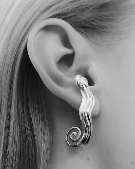 FREJA EARRINGS - SILVER