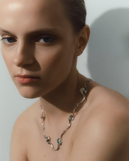 SIMONE NECKLACE - SILVER
