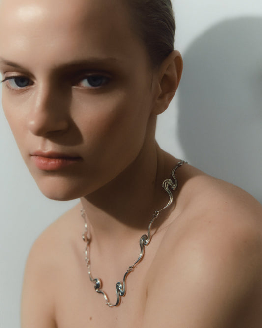 SIMONE NECKLACE - SILVER