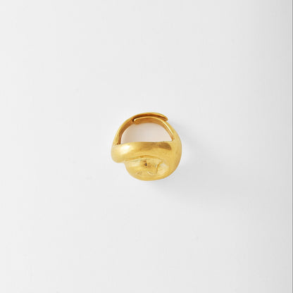GEBER SPIRAL RING - GOLD