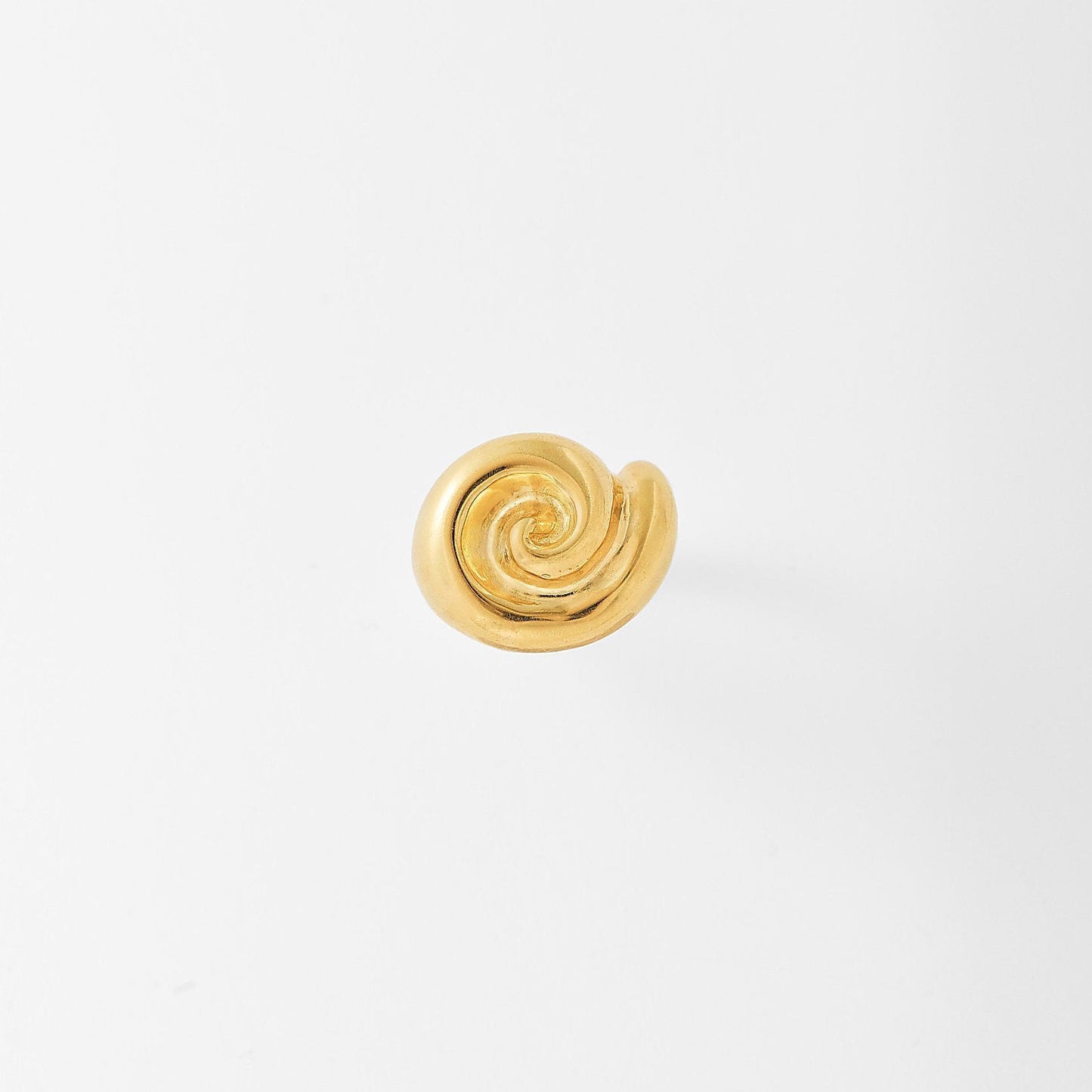 GEBER SPIRAL RING - GOLD