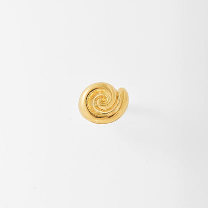 GEBER SPIRAL RING - GOLD