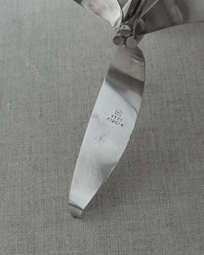 VINTAGE SILVER-PLATED CANDELABRA