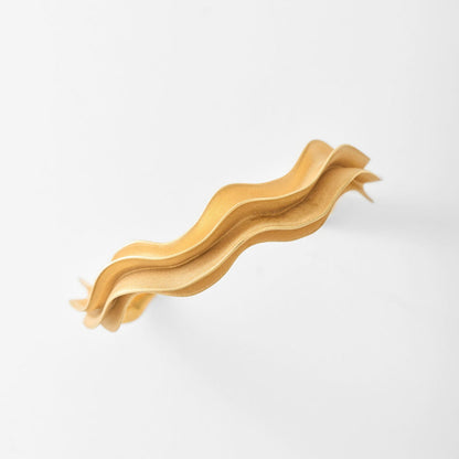 Wavy bracelet on a white background