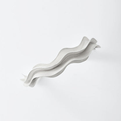 Wavy bracelet on a white background