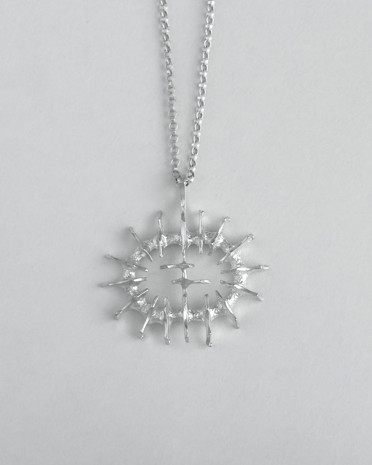 VINTAGE SILVER NECKLACE BY STUDIO ELSE & PAUL