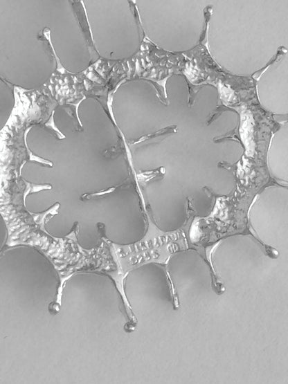 VINTAGE SILVER NECKLACE BY STUDIO ELSE & PAUL