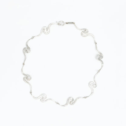 Silver chain necklace