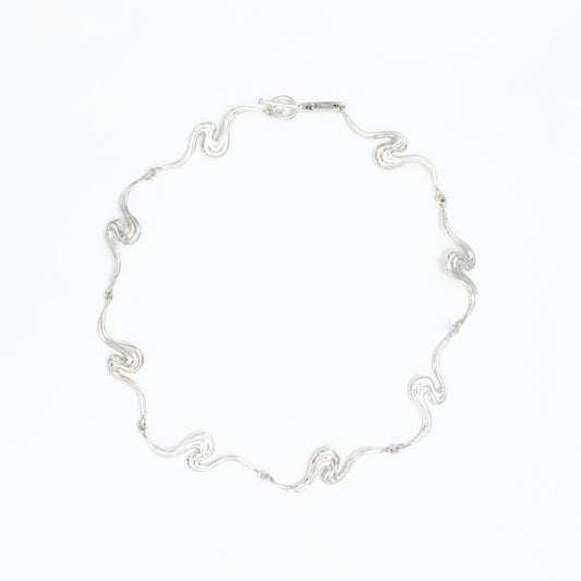 Silver chain necklace